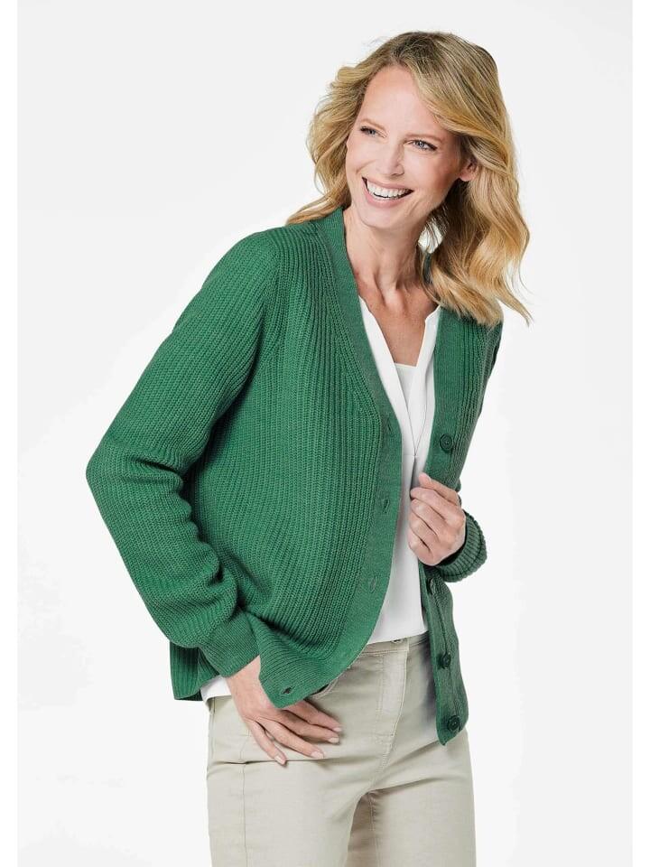 Кардиган GOLDNER Strickjacke, зеленый
Кардиган GOLDNER Strickjacke, зеленый