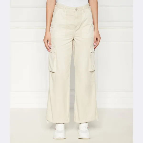 Расклешенные брюки карго Claire Tommy Hilfiger, бежевый
Расклешенные брюки карго Claire Tommy Hilfiger, бежевый