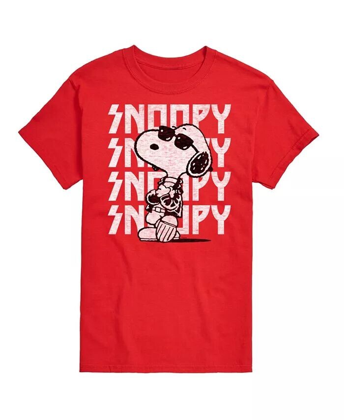 Мужская футболка с короткими рукавами Hybrid Apparel Snoopy Rock с повторением имени AIRWAVES, красный
Мужская футболка с короткими рукавами Hybrid Apparel Snoopy Rock с повторением имени AIRWAVES, красный