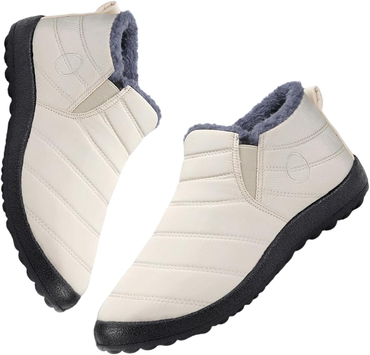 Женские зимние теплые ботинки с меховой подкладкой, водонепроницаемые, без застежек, нескользящие, легкие и удобные, для прогулок на открытом воздухе Generic, белый
Женские зимние теплые ботинки с меховой подкладкой, водонепроницаемые, без застежек, нескользящие, легкие и удобные, для прогулок на открытом воздухе Generic, белый