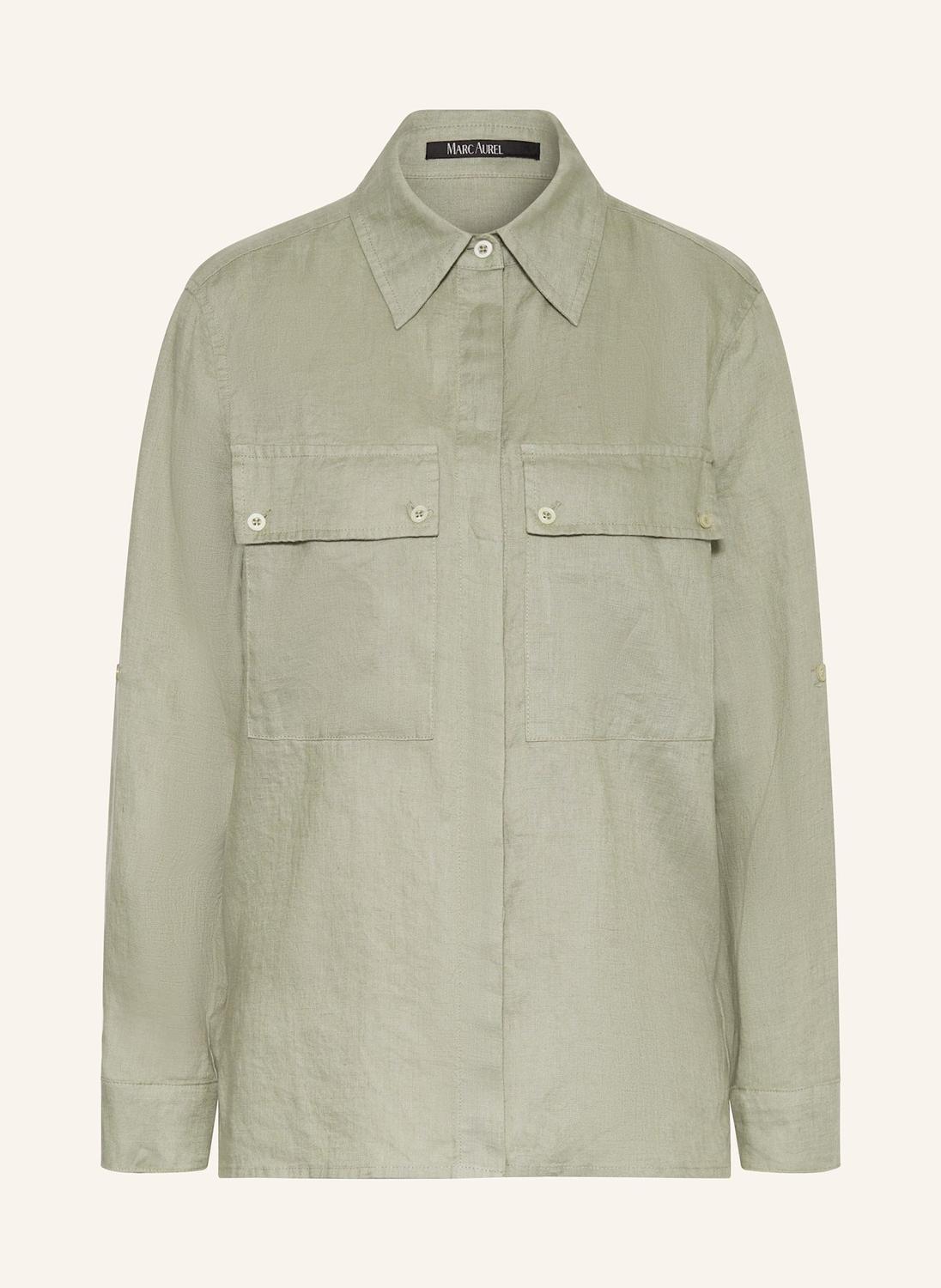 Льняная блузка-рубашка Marc Aurel, хаки
Льняная блузка-рубашка Marc Aurel, хаки
