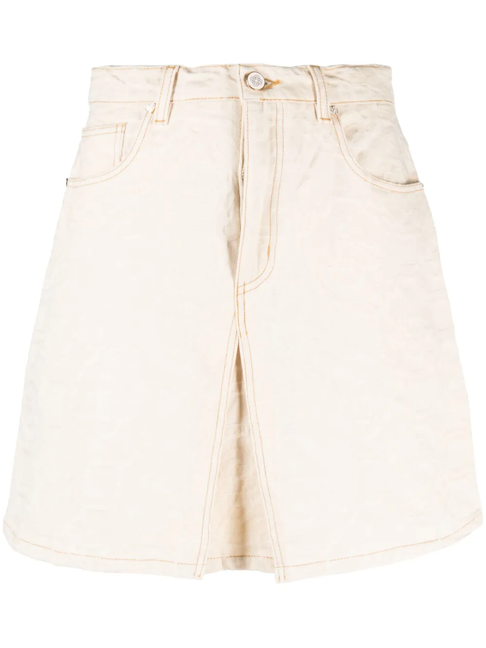 Джинсовая юбка с монограммой CASABLANCA, нейтральный
Джинсовая юбка с монограммой CASABLANCA, нейтральный