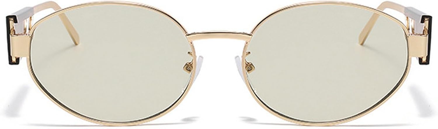 Ретро-солнцезащитные очки-пилот в металлической оправе, овальные, для женщин и мужчин, винтажные круглые солнцезащитные очки, роскошные очки в стиле 90-х с зелеными линзами, мужские панк-очки mincl, Green
Ретро-солнцезащитные очки-пилот в металлической оправе, овальные, для женщин и мужчин, винтажные круглые солнцезащитные очки, роскошные очки в стиле 90-х с зелеными линзами, мужские панк-очки mincl, Green