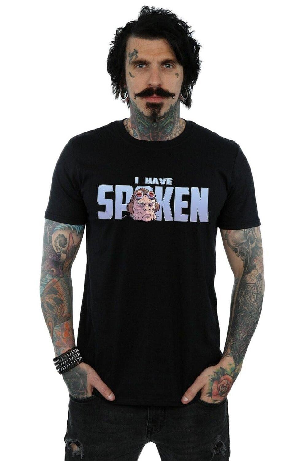 Футболка «Мандалорец Куил, я говорил» Star Wars, черный
Футболка «Мандалорец Куил, я говорил» Star Wars, черный