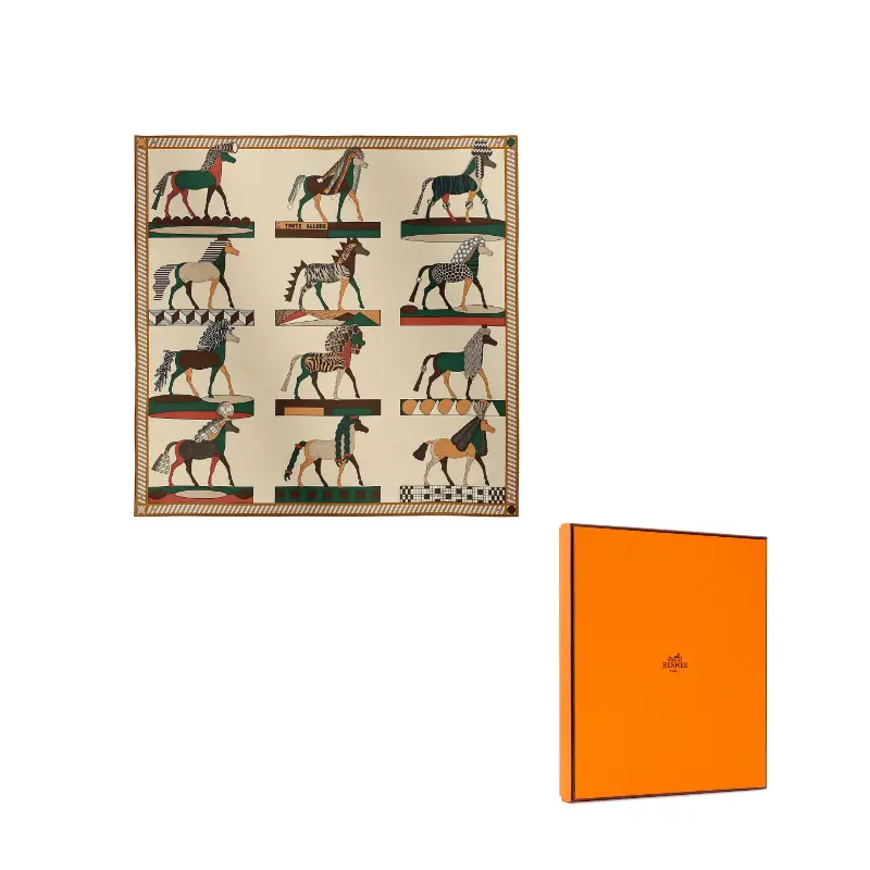 HERMES Шёлковый шарф Mulberry кремовый, Cream
HERMES Шёлковый шарф Mulberry кремовый, Cream