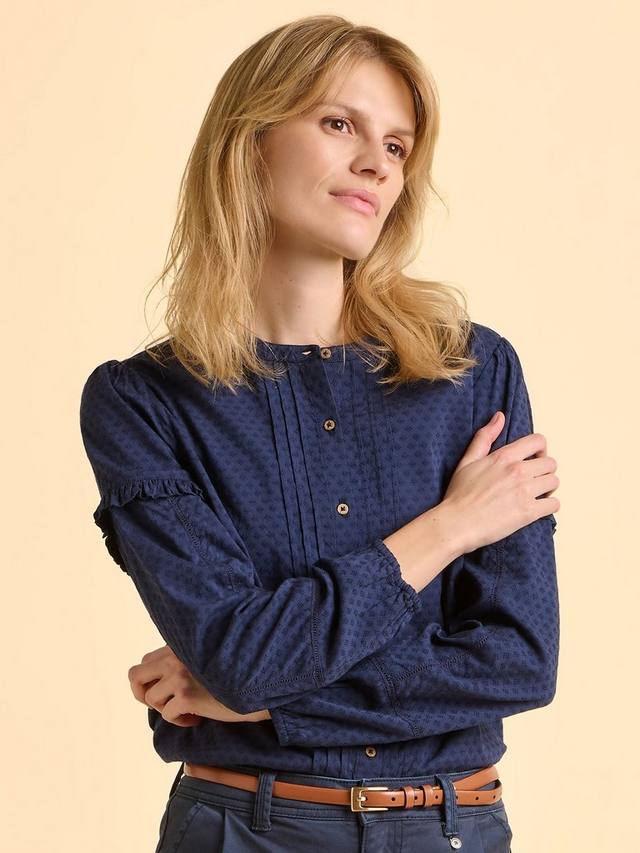 Блузка Jenifer с кружевными вставками и оборками на рукавах из хлопковой смеси Brakeburn
Блузка Jenifer с кружевными вставками и оборками на рукавах из хлопковой смеси Brakeburn