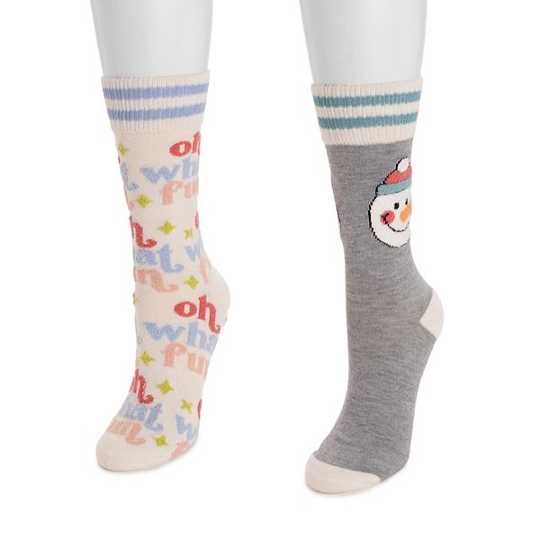 Женские уютные носки для отдыха 2 шт Muk Luks, Light Grey Ivory
Женские уютные носки для отдыха 2 шт Muk Luks, Light Grey Ivory