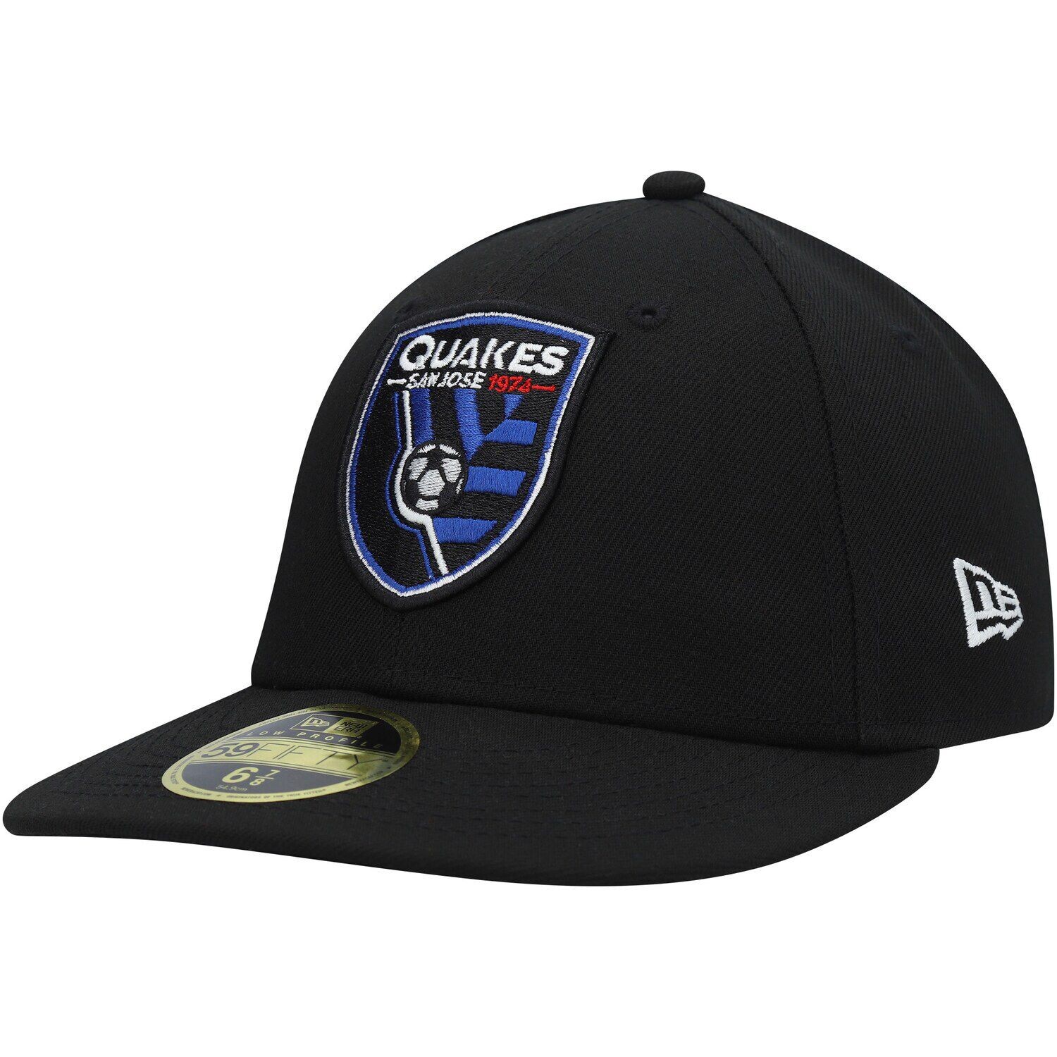 Мужская облегающая шляпа New Era Black San Jose Earthquakes Primary Logo Low Profile 59FIFTY
Мужская облегающая шляпа New Era Black San Jose Earthquakes Primary Logo Low Profile 59FIFTY