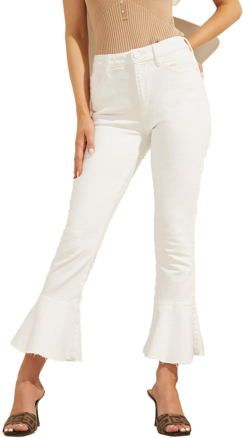 Джинсы GUESS женские Ayla Stretch Fit Ruffle Flare, Pure White
Джинсы GUESS женские Ayla Stretch Fit Ruffle Flare, Pure White