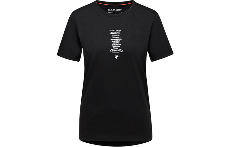 Футболка женская MAMMUT, черная
Футболка женская MAMMUT, черная