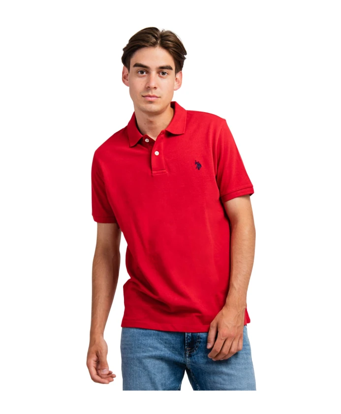 Мужская рубашка-поло красного цвета, стандартный крой. U.S. Polo Assn., красный
Мужская рубашка-поло красного цвета, стандартный крой. U.S. Polo Assn., красный