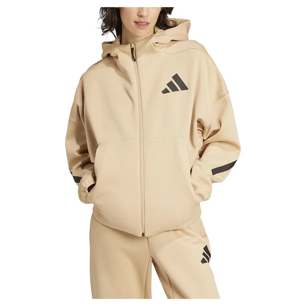 Толстовка adidas Z.N.E full zip, бежевый
Толстовка adidas Z.N.E full zip, бежевый