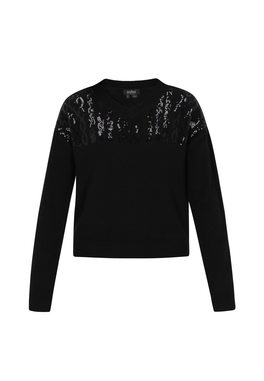 Свитер usha BLACK LABEL, черный
Свитер usha BLACK LABEL, черный