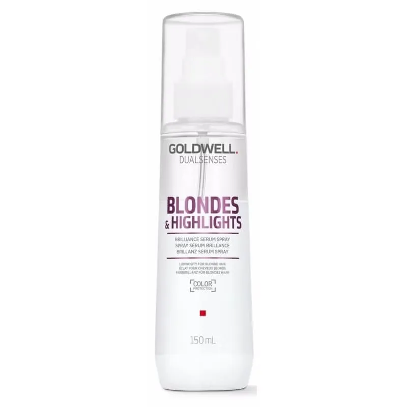 Dualsenses Blonde and Highlighter Сыворотка-спрей против желтого цвета 150 мл Goldwell
Dualsenses Blonde and Highlighter Сыворотка-спрей против желтого цвета 150 мл Goldwell