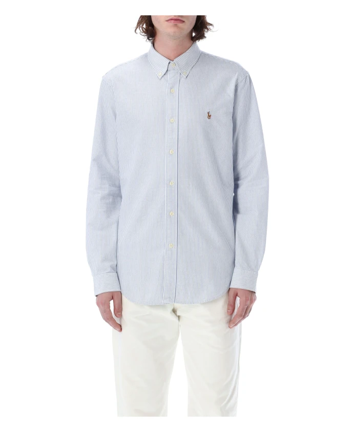 Рубашка индивидуального кроя светлые е полоски Ralph Lauren, синий
Рубашка индивидуального кроя светлые е полоски Ralph Lauren, синий