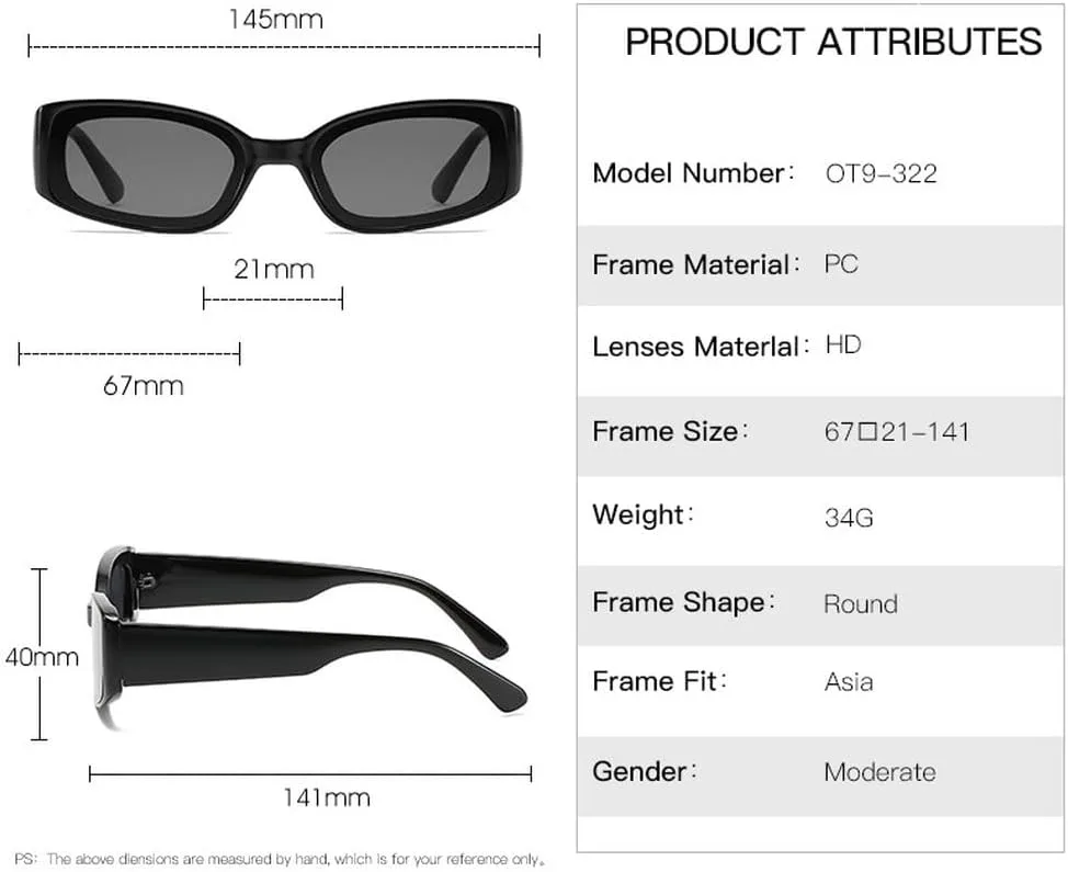 Солнцезащитные очки прямоугольной формы 2027 года для женщин и мужчин, винтажные солнцезащитные очки с защитой от УФ-излучения UV400, летние MTZJH, C4 Pink
Солнцезащитные очки прямоугольной формы 2027 года для женщин и мужчин, винтажные солнцезащитные очки с защитой от УФ-излучения UV400, летние MTZJH, C4 Pink