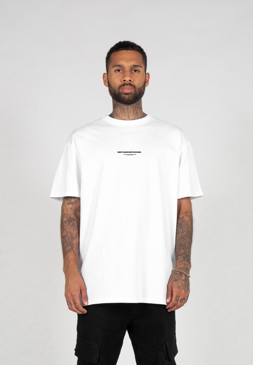 Футболка с набивным рисунком Metamorphose MJ Gonzales, белая 
Футболка с набивным рисунком Metamorphose MJ Gonzales, белая