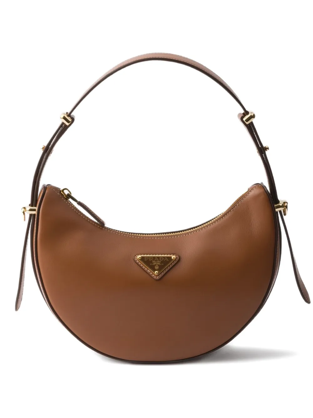 Мини-сумка Arque на плечо Prada, коричневый
Мини-сумка Arque на плечо Prada, коричневый
