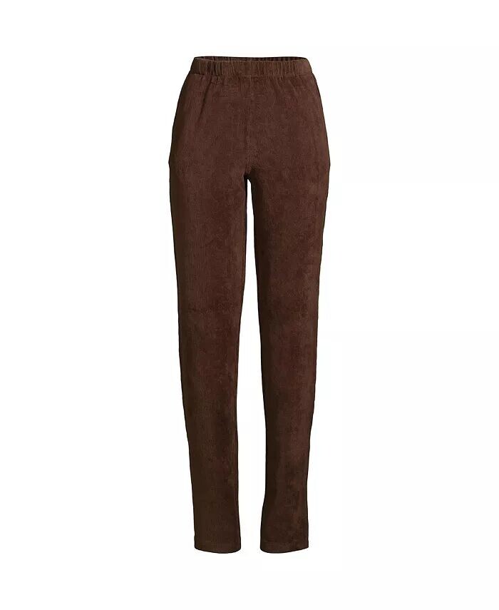 Вельветовые брюки Petite Sport с высокой посадкой Lands' End, коричневый
Вельветовые брюки Petite Sport с высокой посадкой Lands' End, коричневый