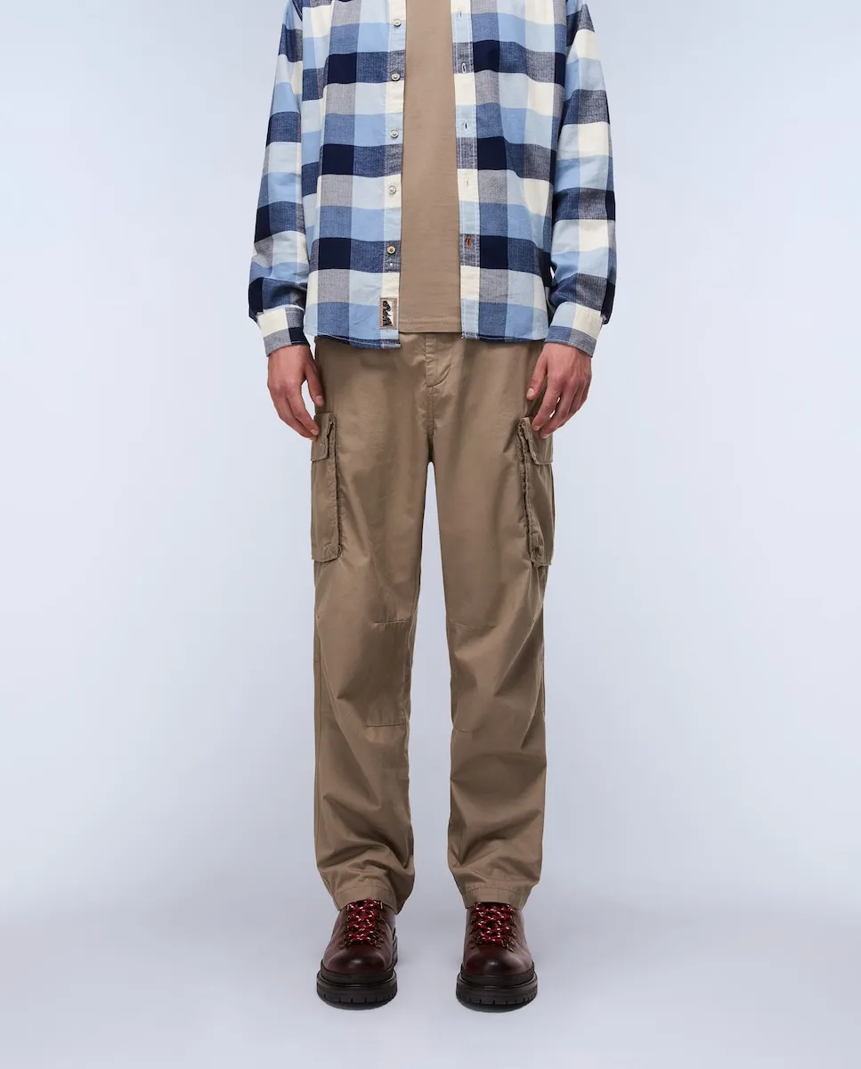 Мужские карго-штаны свободного кроя зеленого цвета Napapijri
Мужские карго-штаны свободного кроя зеленого цвета Napapijri