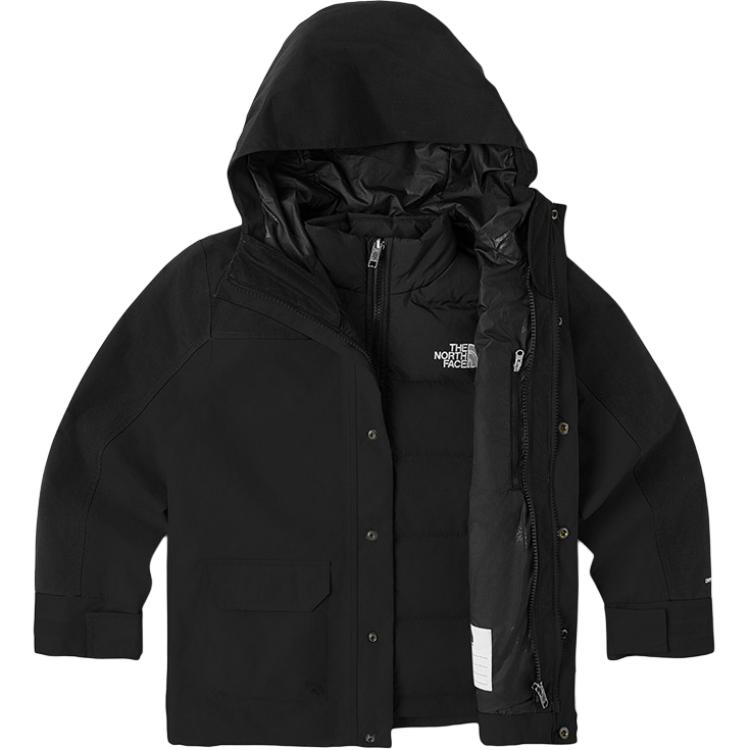 Куртки и пальто черные детские THE NORTH FACE 
Куртки и пальто черные детские THE NORTH FACE