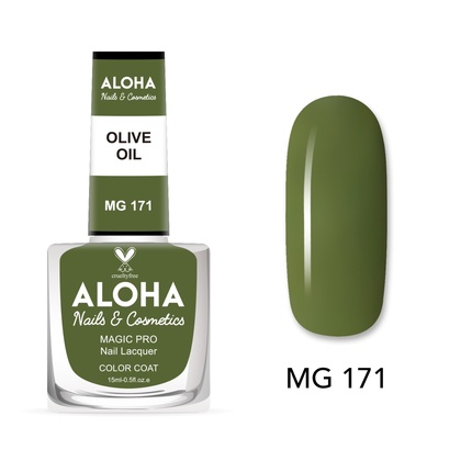 Лак для ногтей Magic Pro 15 мл - Mg 171 / Оливковое масло Aloha Nails & Cosmetics
Лак для ногтей Magic Pro 15 мл - Mg 171 / Оливковое масло Aloha Nails & Cosmetics