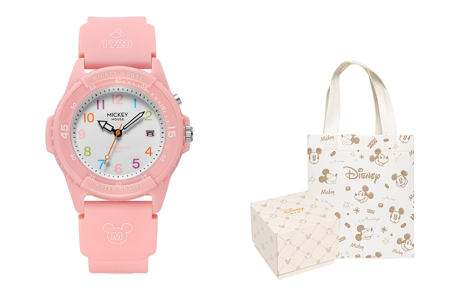 Disney Часы Mickey Series Quartz Movement Silicone Strap Watch Women's Watch Silver Dial
Disney Часы Mickey Series Quartz Movement Silicone Strap Watch Women's Watch Silver Dial