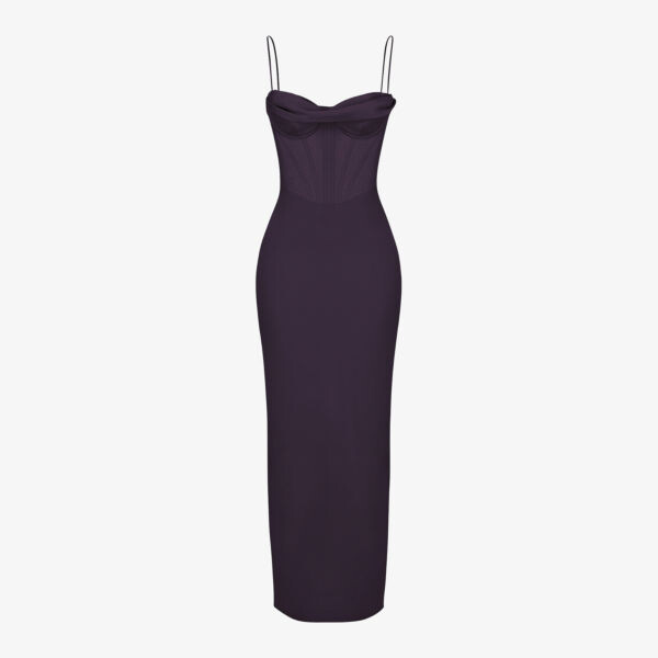 Атласное платье макси с корсетом Charmaine House Of Cb, цвет night shade
Атласное платье макси с корсетом Charmaine House Of Cb, цвет night shade