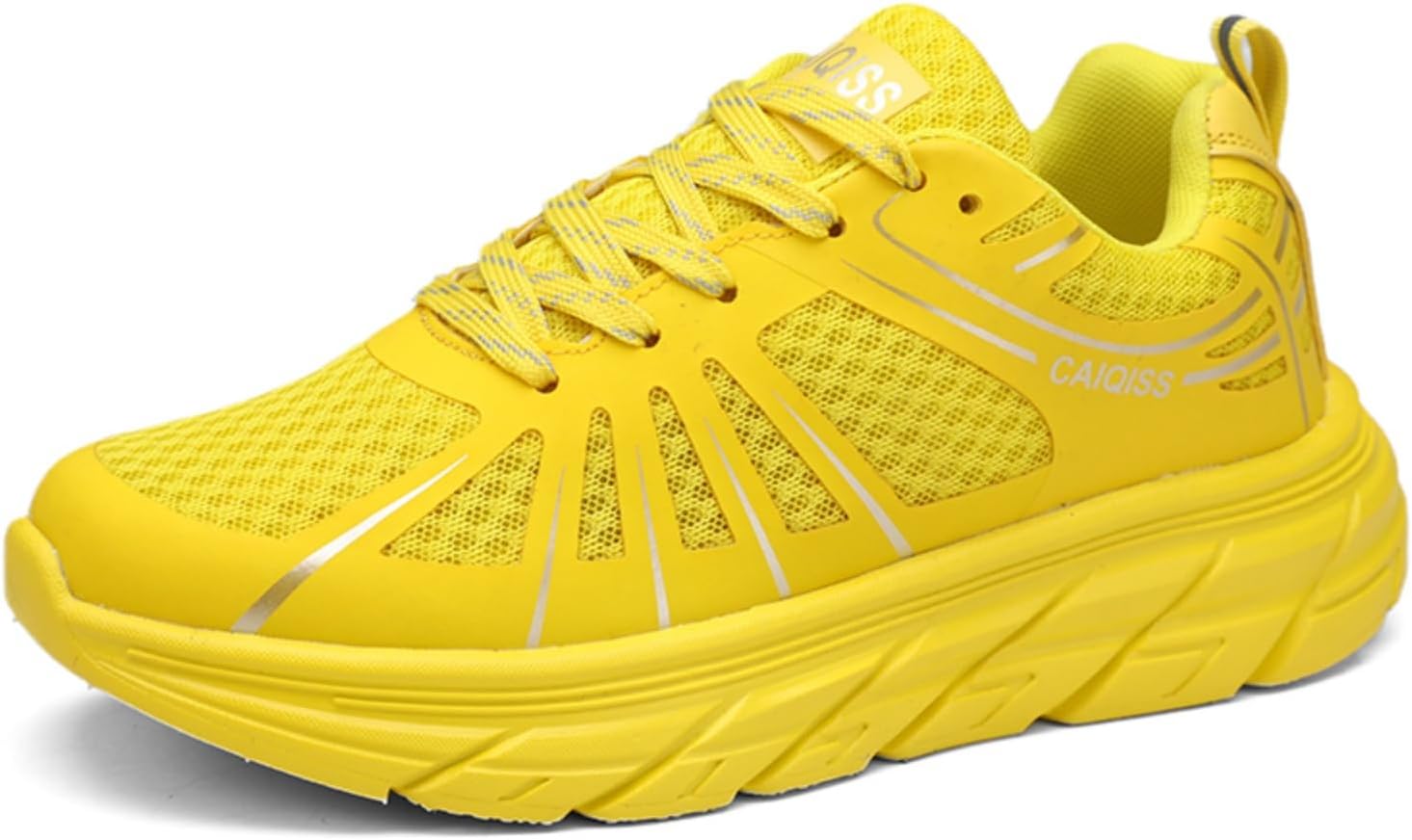 Мужские спортивные кроссовки со шнуровкой, нескользящие и удобные, подходят для баскетбола, бадминтона и занятий в зале Khwfjas, желтый
Мужские спортивные кроссовки со шнуровкой, нескользящие и удобные, подходят для баскетбола, бадминтона и занятий в зале Khwfjas, желтый