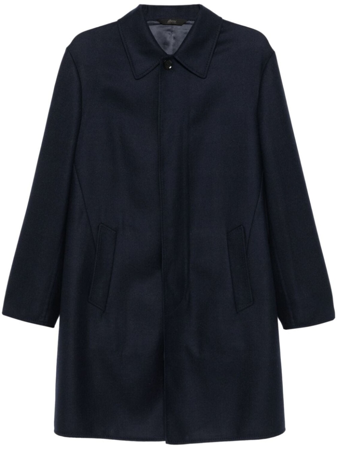 Brioni фетровое пальто, синий
Brioni фетровое пальто, синий