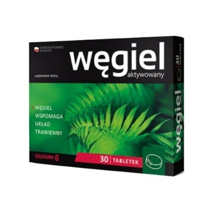 Активированный уголь, 30 таблеток, поддерживающий функцию пищеварения и кишечника, Colfarm
Активированный уголь, 30 таблеток, поддерживающий функцию пищеварения и кишечника, Colfarm