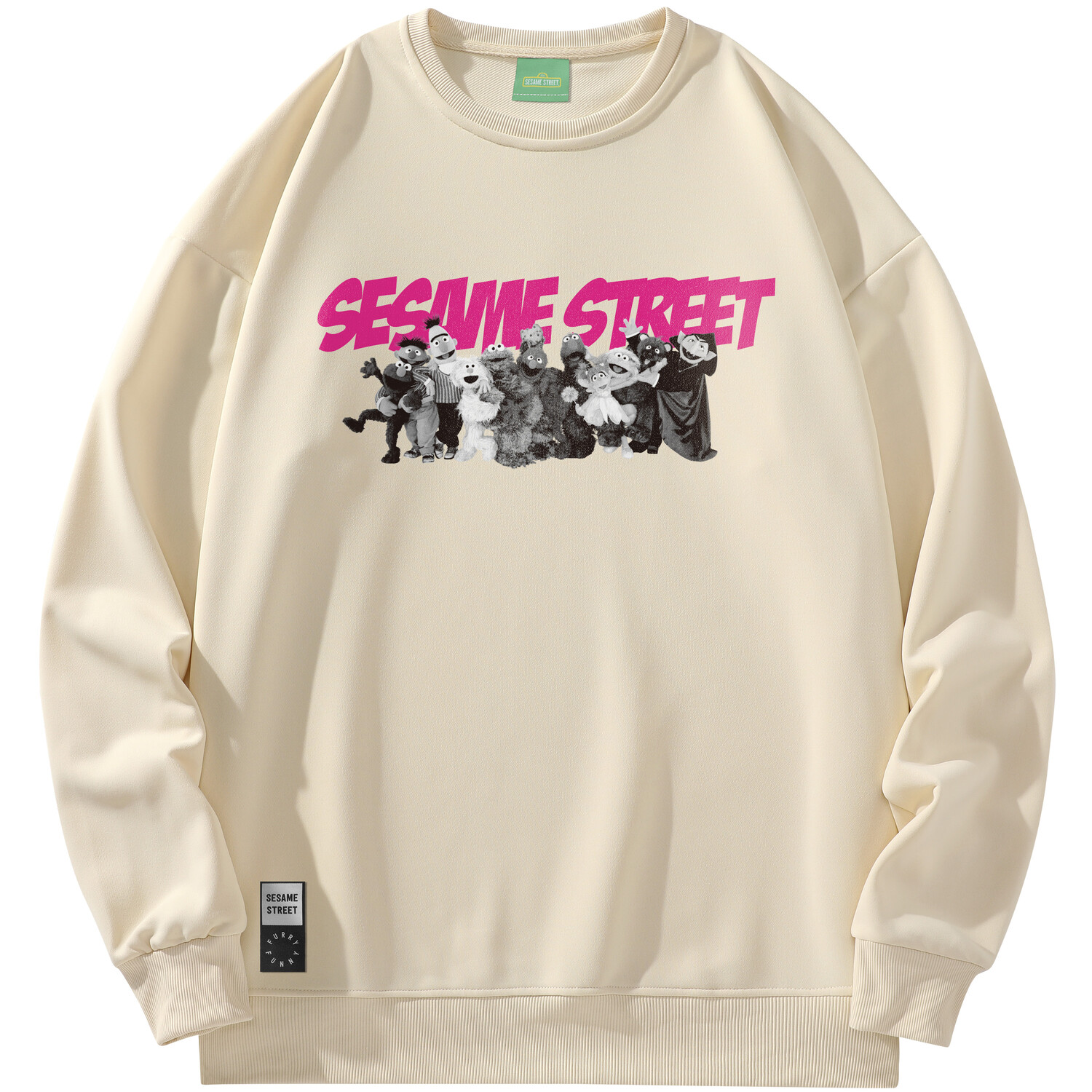 SESAME STREET Толстовка унисекс «УЛИЦА СЕЗАМ», Пастельный зеленый
SESAME STREET Толстовка унисекс «УЛИЦА СЕЗАМ», Пастельный зеленый