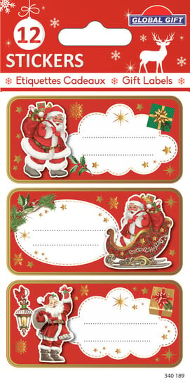 Рождественские Этикетки Подарки Санта-Клауса Inna marka
Рождественские Этикетки Подарки Санта-Клауса Inna marka