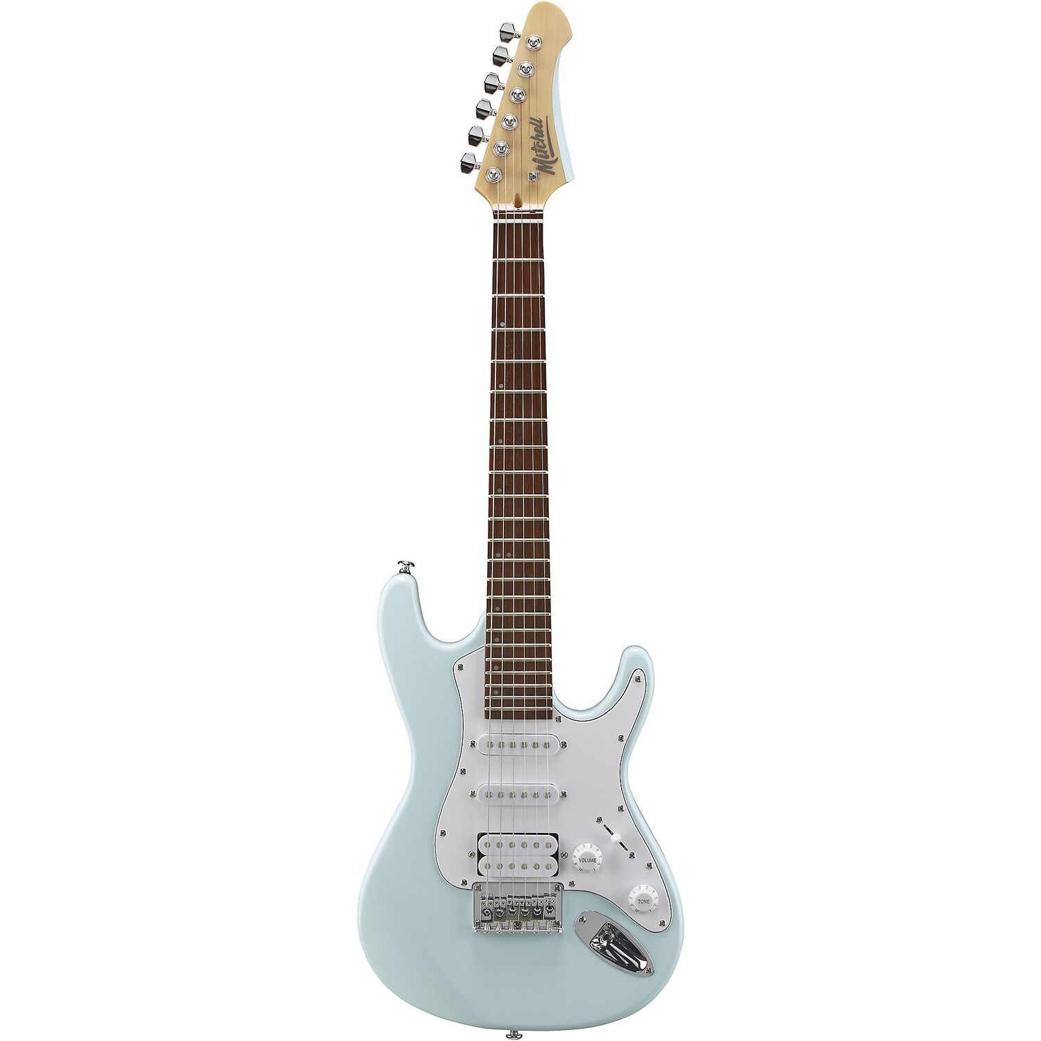 Короткая электрогитара Mitchell TD100, темно-синяя, 3-слойная белая накладка
Короткая электрогитара Mitchell TD100, темно-синяя, 3-слойная белая накладка