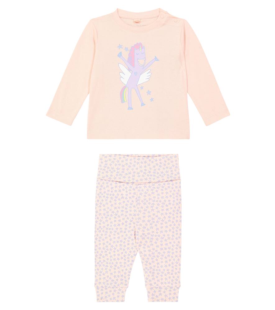 Детские пижамы из хлопка с принтом Stella McCartney Kids, Rosa/Blu
Детские пижамы из хлопка с принтом Stella McCartney Kids, Rosa/Blu