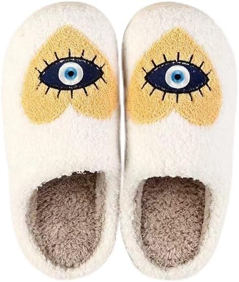 Женские и мужские домашние тапочки QSKPC с сердцем, вишневым грибом, глазом Фатимы и мультяшными животными, с уютной плюшевой мемори-пенной стелькой для пары, желтый
Женские и мужские домашние тапочки QSKPC с сердцем, вишневым грибом, глазом Фатимы и мультяшными животными, с уютной плюшевой мемори-пенной стелькой для пары, желтый