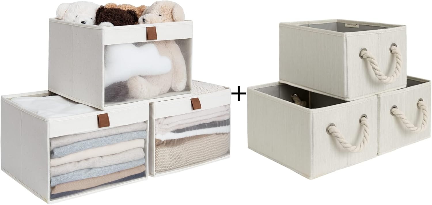 Хранение Шкаф Works Контейнеры для хранения с прозрачным окном (3 шт.), корзины для хранения вещей для организации вещей, складные корзины для хранения на полках (3 шт.) StorageWorks
Хранение Шкаф Works Контейнеры для хранения с прозрачным окном (3 шт.), корзины для хранения вещей для организации вещей, складные корзины для хранения на полках (3 шт.) StorageWorks