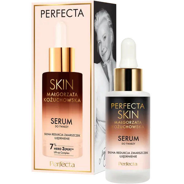 Укрепляющая сыворотка для лица, 30 мл Perfecta Skin małgorzata kożuchowska
Укрепляющая сыворотка для лица, 30 мл Perfecta Skin małgorzata kożuchowska