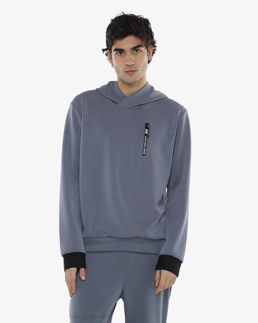 JAKED синяя мужская толстовка из синтетического материала для фитнеса
JAKED синяя мужская толстовка из синтетического материала для фитнеса