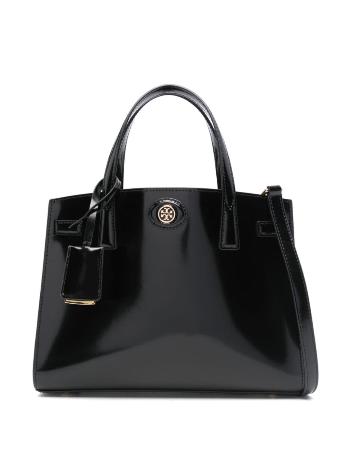 Tory Burch маленькая сумка-тоут Robinson Spazzolato, черный
Tory Burch маленькая сумка-тоут Robinson Spazzolato, черный