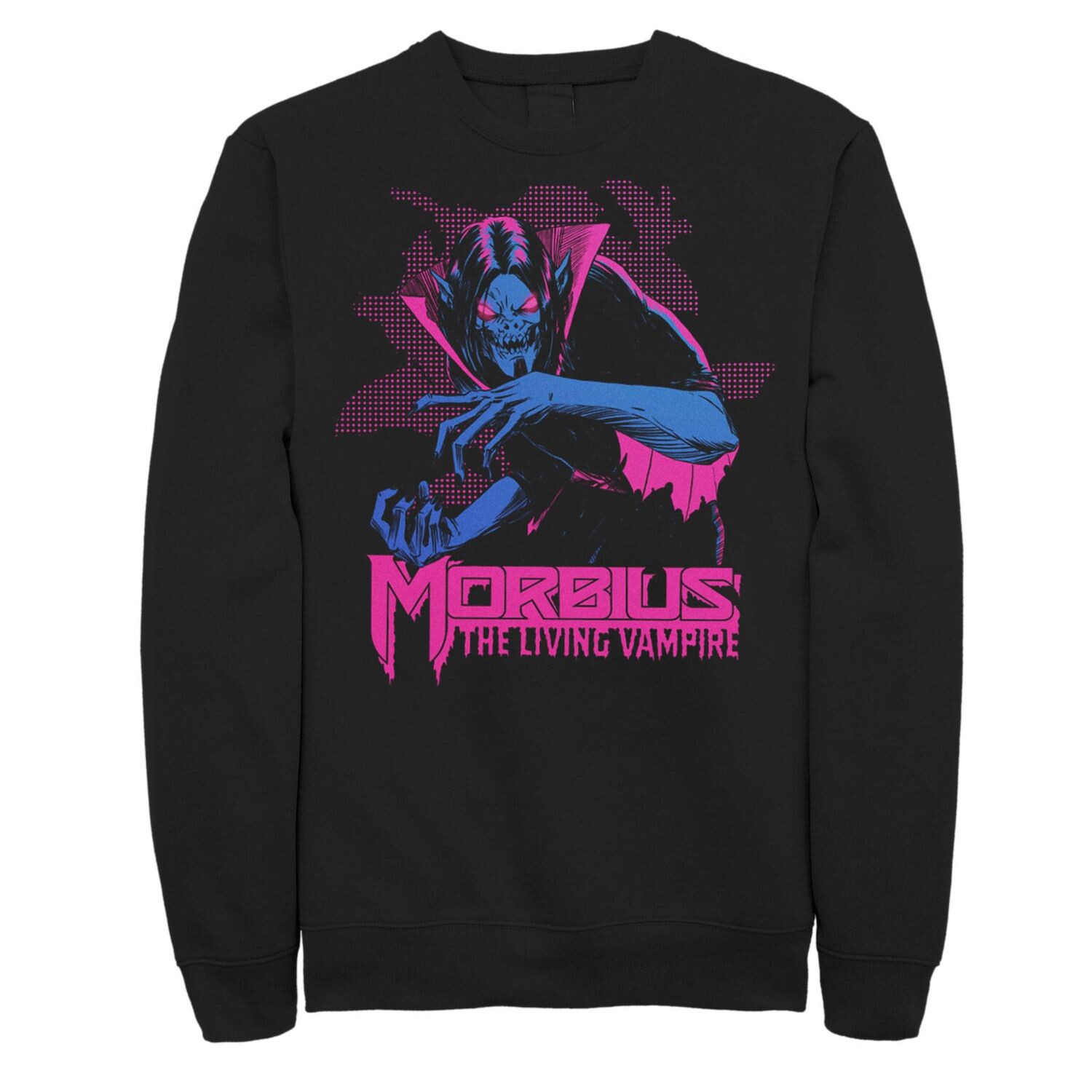 Мужская толстовка с неоновым портретом в стиле комиксов Marvel Morbius The Living Vampire Licensed Character
Мужская толстовка с неоновым портретом в стиле комиксов Marvel Morbius The Living Vampire Licensed Character