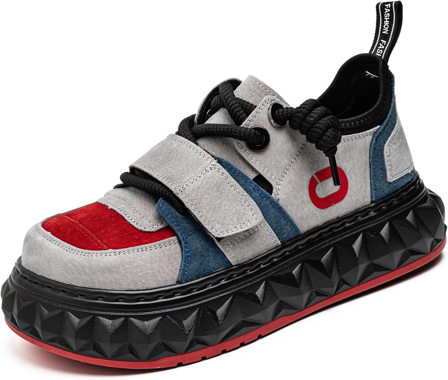 Мужские повседневные кроссовки, ретро-цвет - контрастная шнуровка, обувь с уникальной текстурированной толстой подошвой, стильная и удобная нескользящая обувь для повседневной носки и уличной моды Aokisx, красный
Мужские повседневные кроссовки, ретро-цвет - контрастная шнуровка, обувь с уникальной текстурированной толстой подошвой, стильная и удобная нескользящая обувь для повседневной носки и уличной моды Aokisx, красный