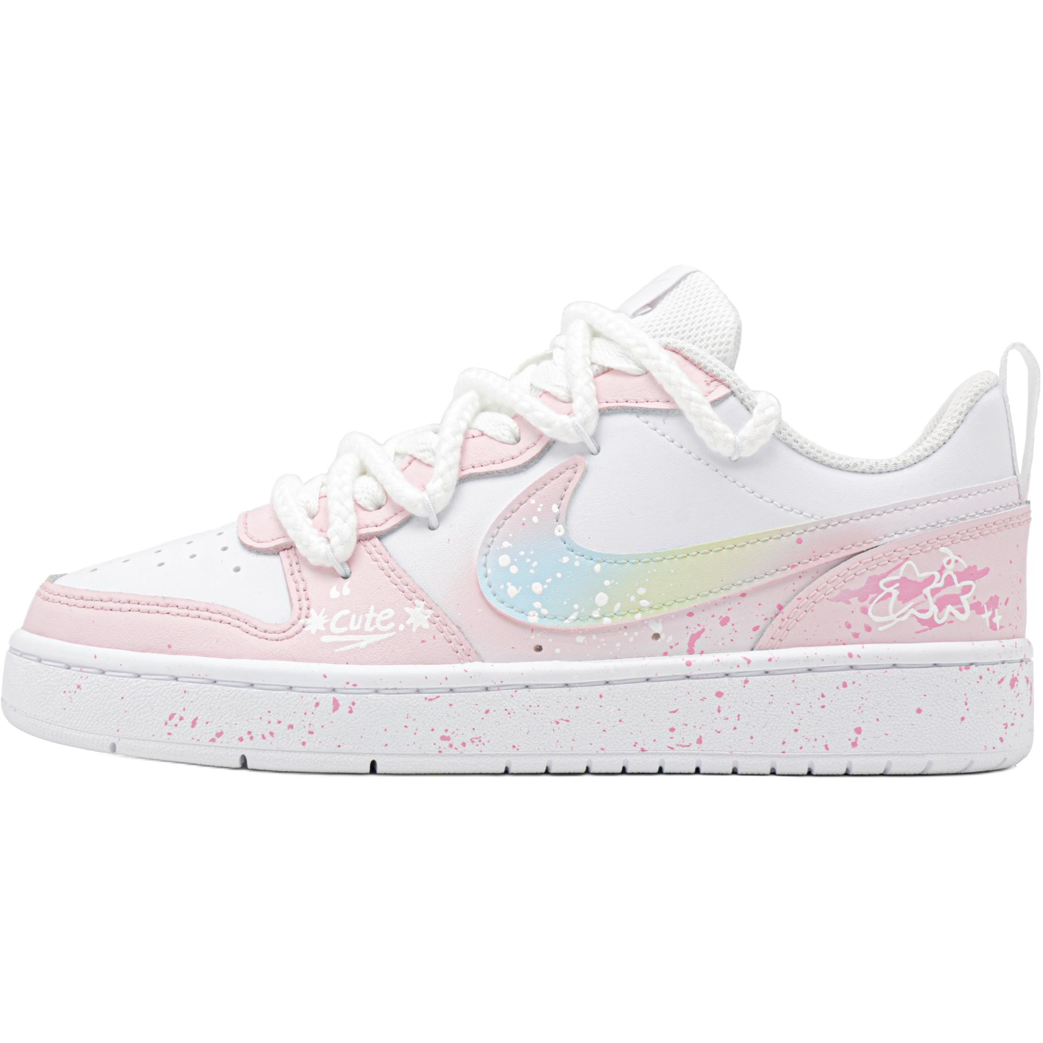 Nike Непромокаемые устойчивые к скольжению и истиранию амортизаторы низкие детские скейтбординговые туфли Pink
Nike Непромокаемые устойчивые к скольжению и истиранию амортизаторы низкие детские скейтбординговые туфли Pink