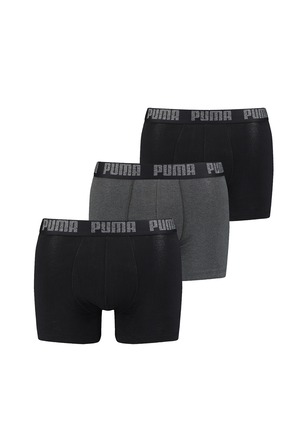 Боксеры Puma Boxershorts PUMA CAT BOXER 3P, цвет 223 - Black/Anthracite
Боксеры Puma Boxershorts PUMA CAT BOXER 3P, цвет 223 - Black/Anthracite