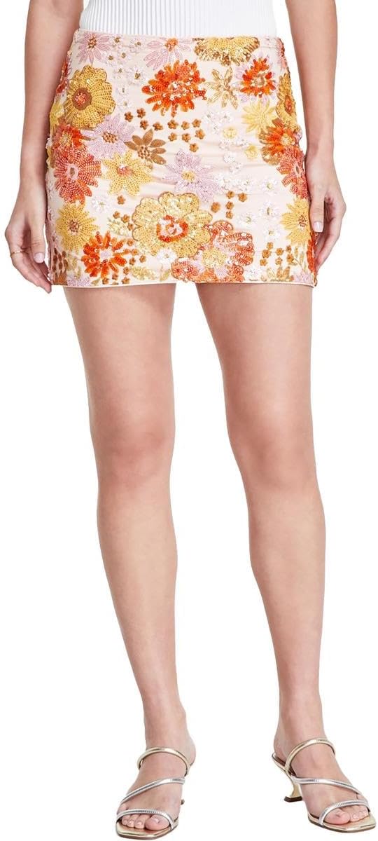 Юбка Guess Women's Fia Floral Sequin, Satin Rose Multi
Юбка Guess Women's Fia Floral Sequin, Satin Rose Multi