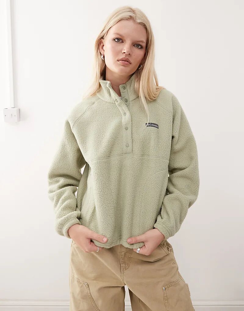 Флис Columbia Jasper Ridge с гравийной отделкой, полукнопочный, зеленый
Флис Columbia Jasper Ridge с гравийной отделкой, полукнопочный, зеленый