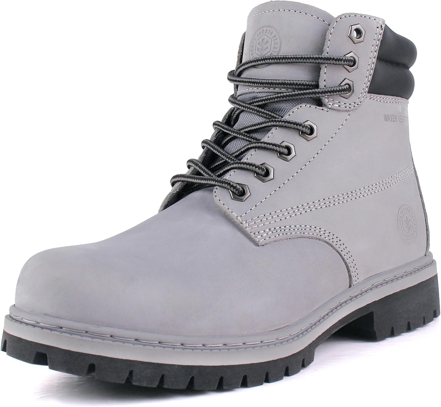 Мужские кожаные ботинки Jacata с водоотталкивающей обработкой, резиновой подошвой, стойкие к маслу, для промышленного использования, серый
Мужские кожаные ботинки Jacata с водоотталкивающей обработкой, резиновой подошвой, стойкие к маслу, для промышленного использования, серый