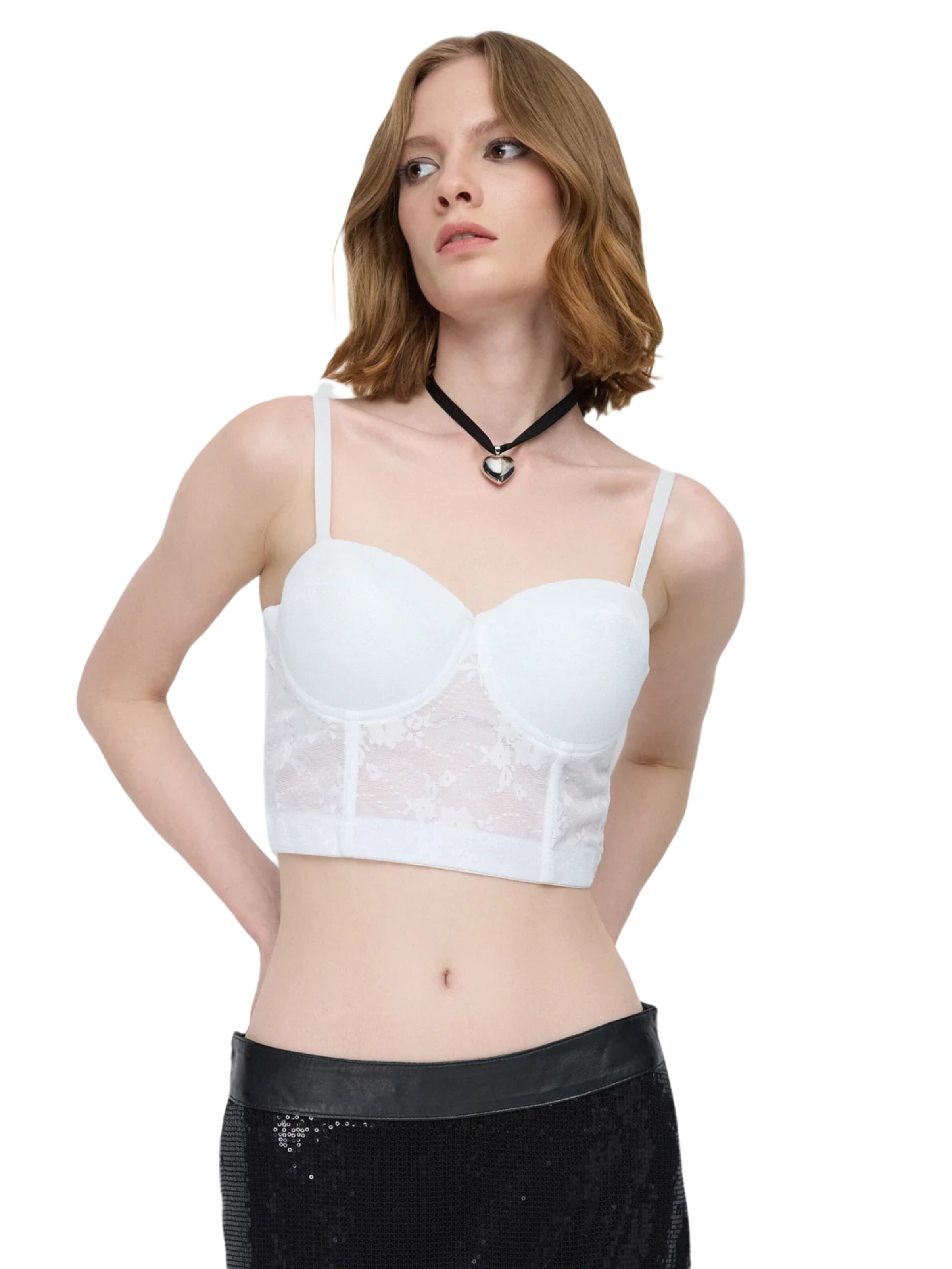 No Matter What Бралетт бра в белом
No Matter What Бралетт бра в белом