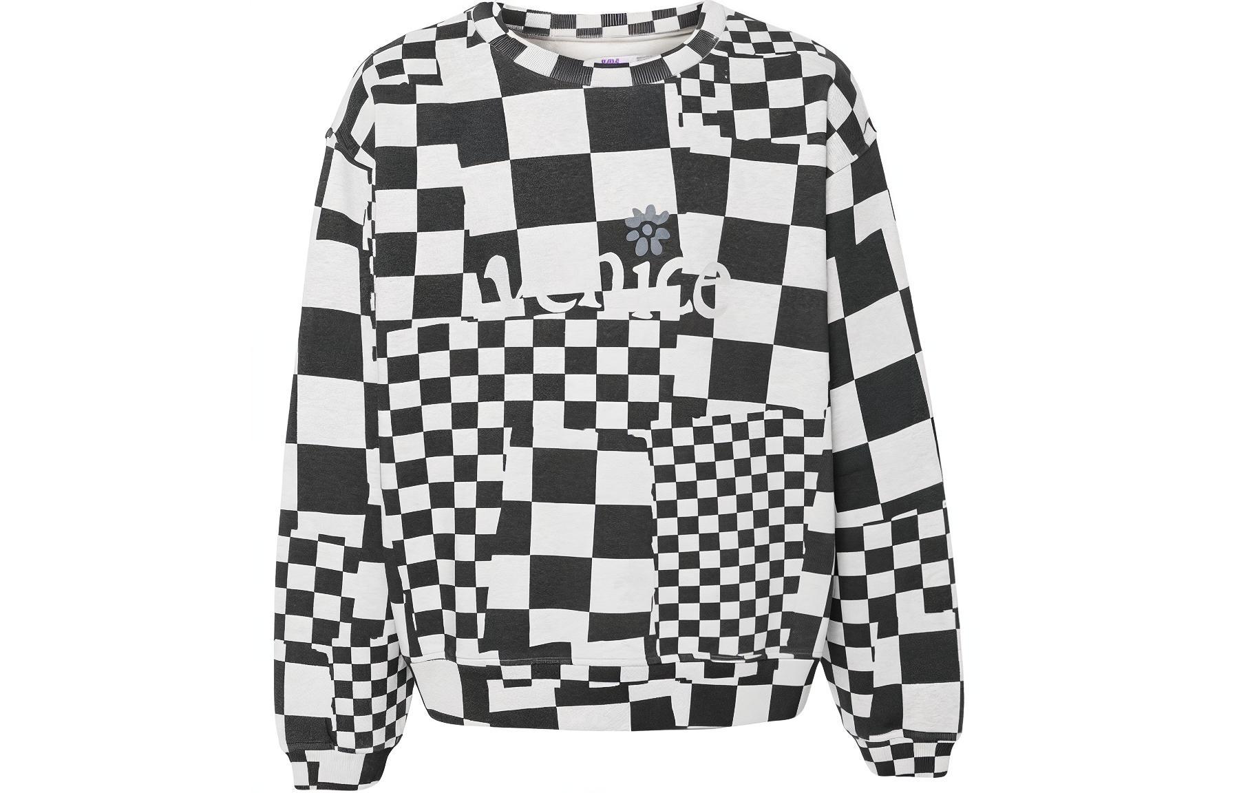 Свитшот с принтом логотипа в клетку ERL, мультиколор
Свитшот с принтом логотипа в клетку ERL, мультиколор