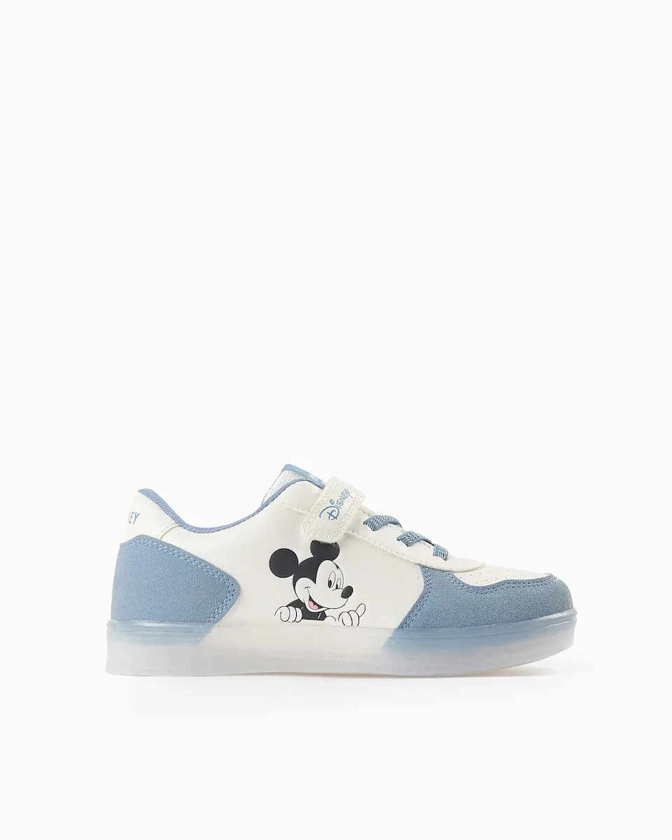 Детские спортивные кроссовки с липучками принт Микки Zippy, белый/синий
Детские спортивные кроссовки с липучками принт Микки Zippy, белый/синий